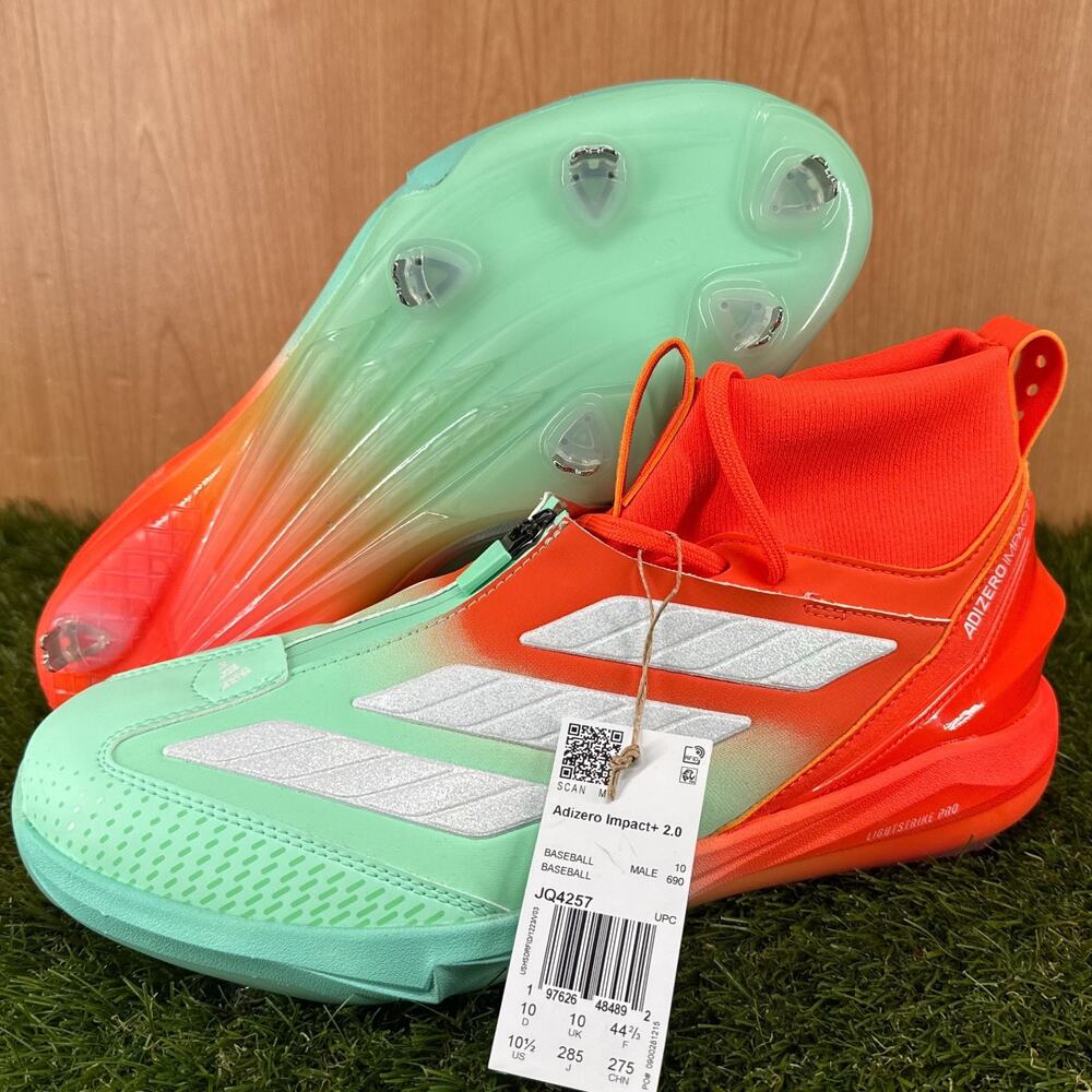 adidas Adizero Impact+ 2.0 Candy Pack Baseball Cleats JQ4257 Men's Size 10.5